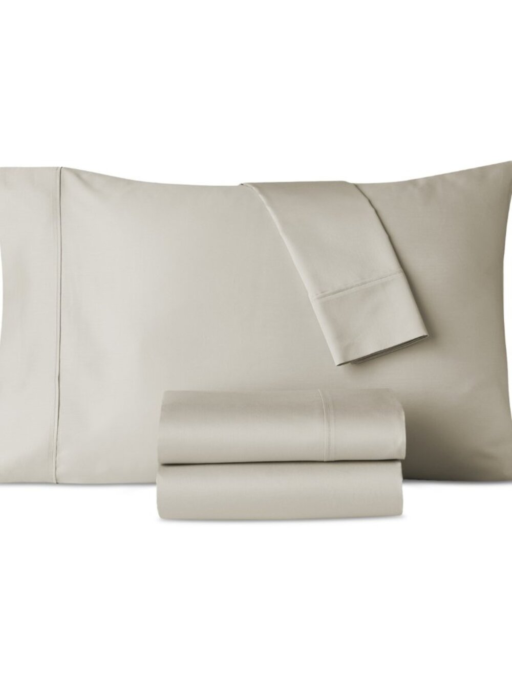 Heritage Home 800-Thread Count Cotton-Blend KING LIGHT GREY